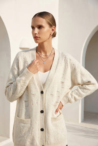 FRANCESCA YAK CARDIGAN