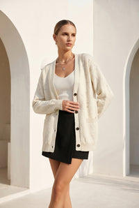 FRANCESCA YAK CARDIGAN