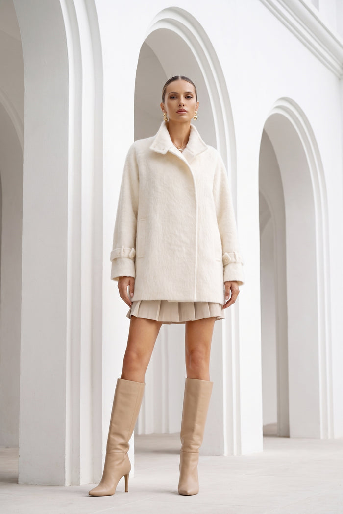 EDEN WOOL SHORT COAT