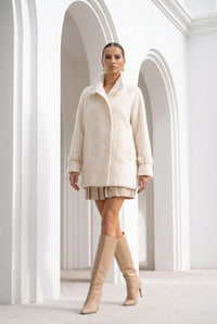 EDEN WOOL SHORT COAT