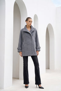 EDEN WOOL SHORT COAT
