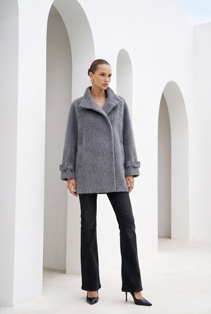 EDEN WOOL SHORT COAT