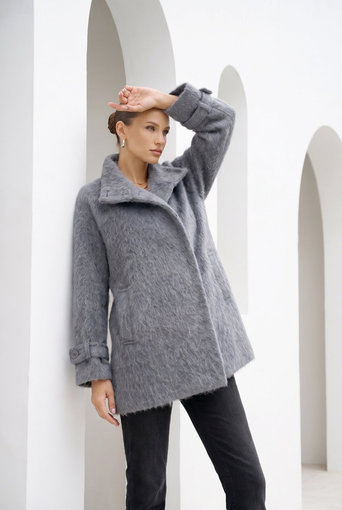 EDEN WOOL SHORT COAT