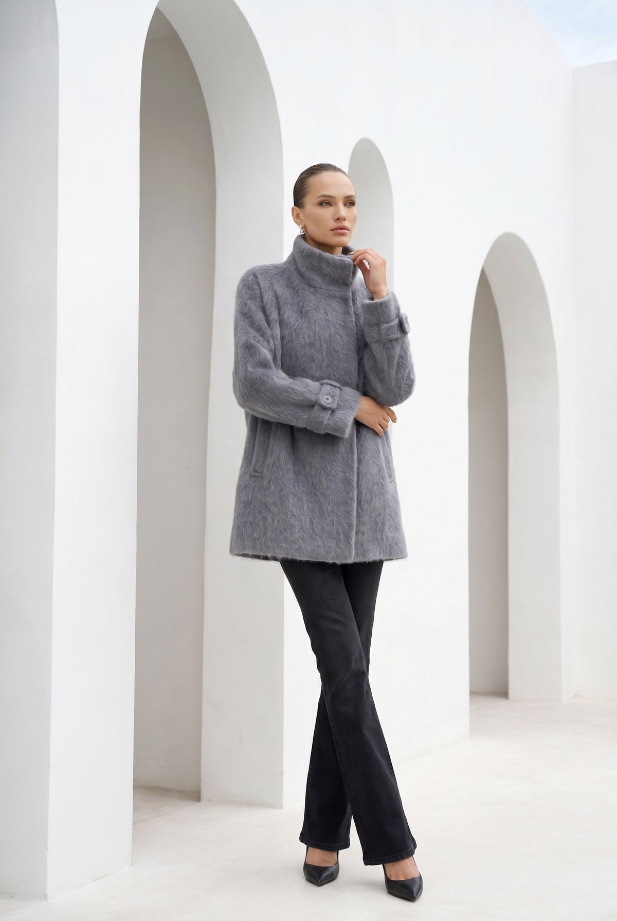 EDEN WOOL SHORT COAT