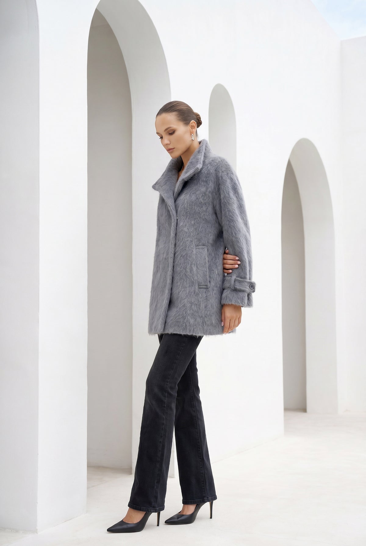EDEN WOOL SHORT COAT