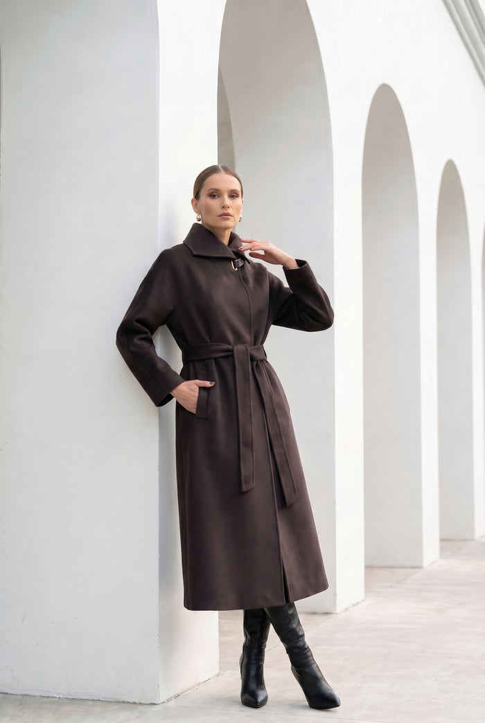 MARINA WOOL LONG COAT