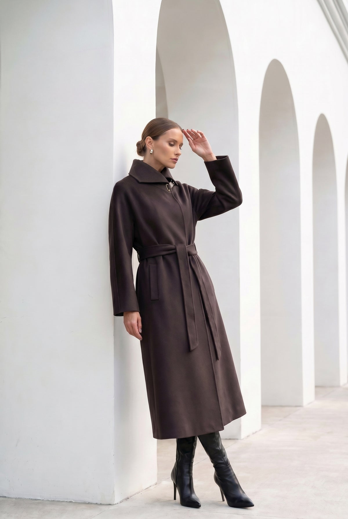 MARINA WOOL LONG COAT