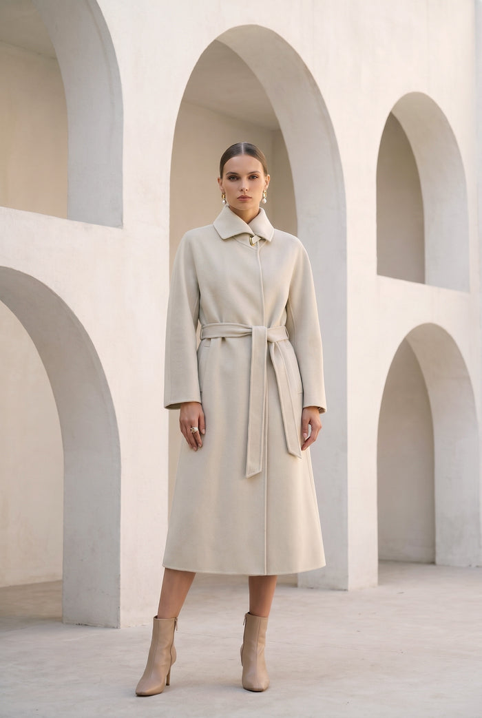 MARINA WOOL LONG COAT