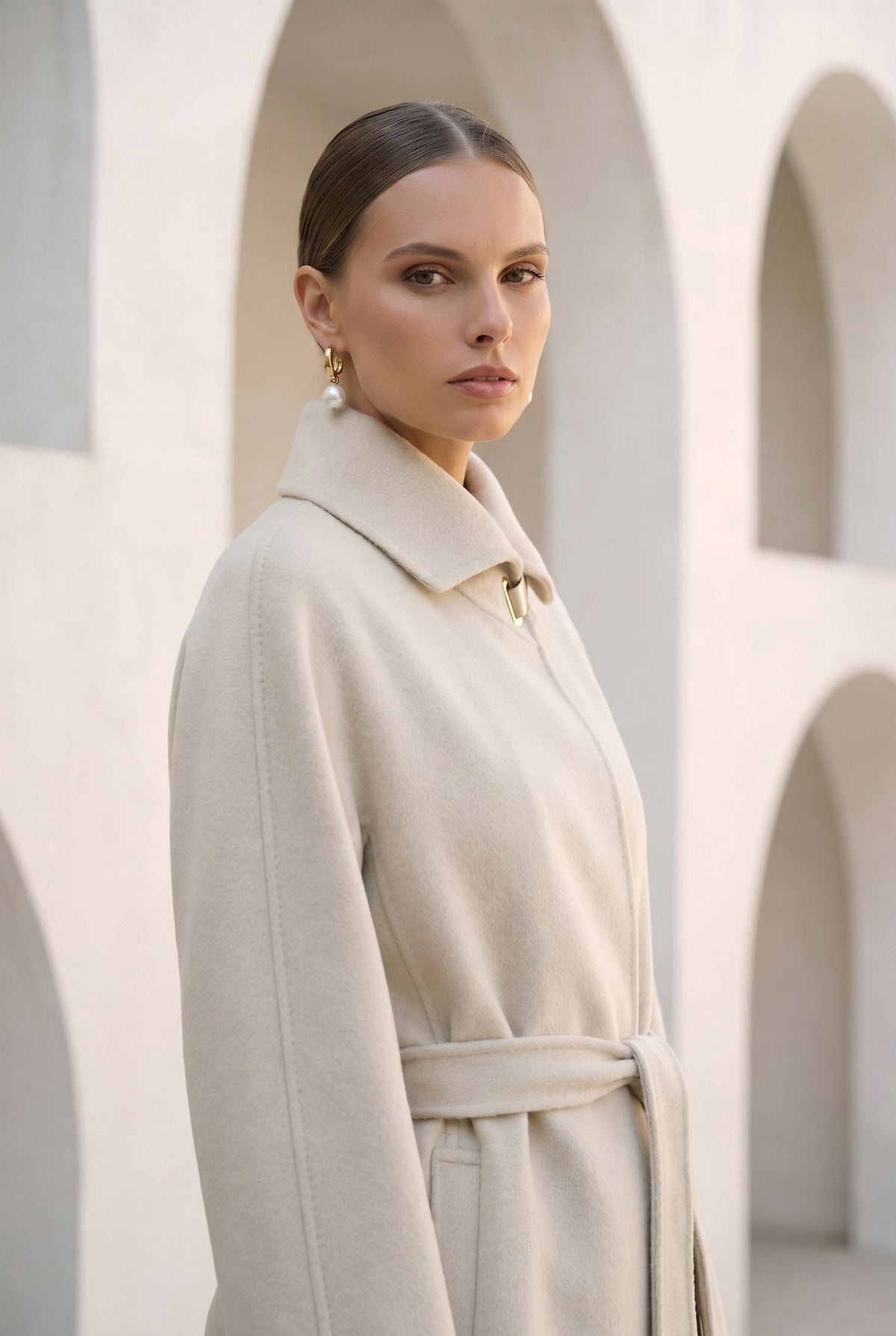 MARINA WOOL LONG COAT