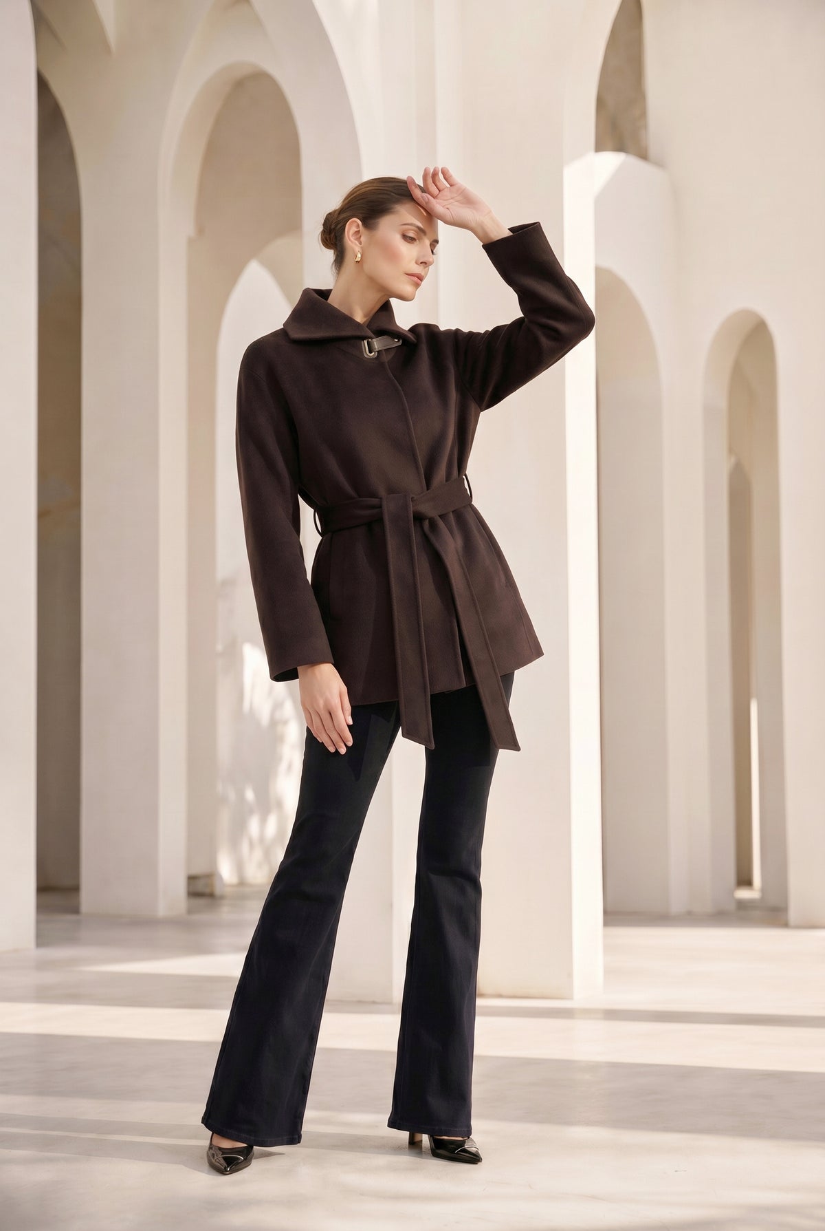 MARINA WOOL SHORT COAT