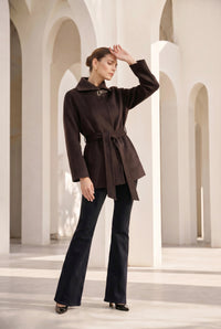 MARINA WOOL SHORT COAT