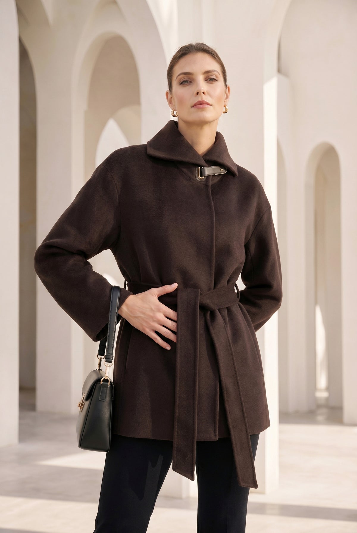 MARINA WOOL SHORT COAT