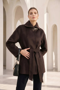 MARINA WOOL SHORT COAT