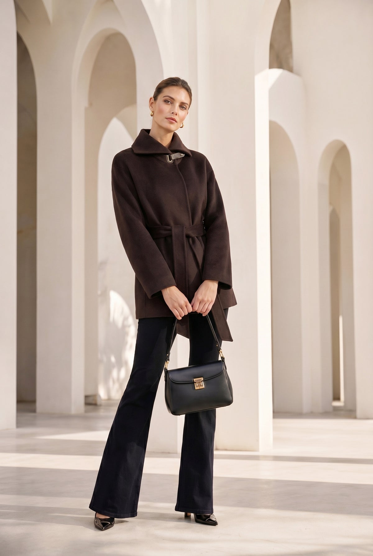MARINA WOOL SHORT COAT
