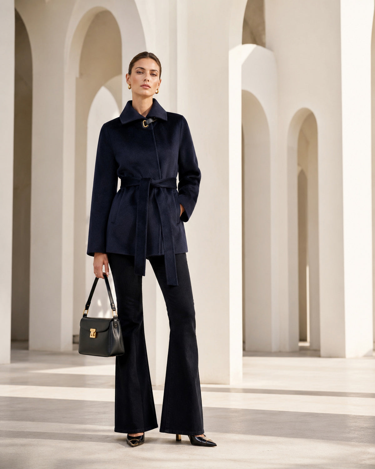 MARINA WOOL SHORT COAT