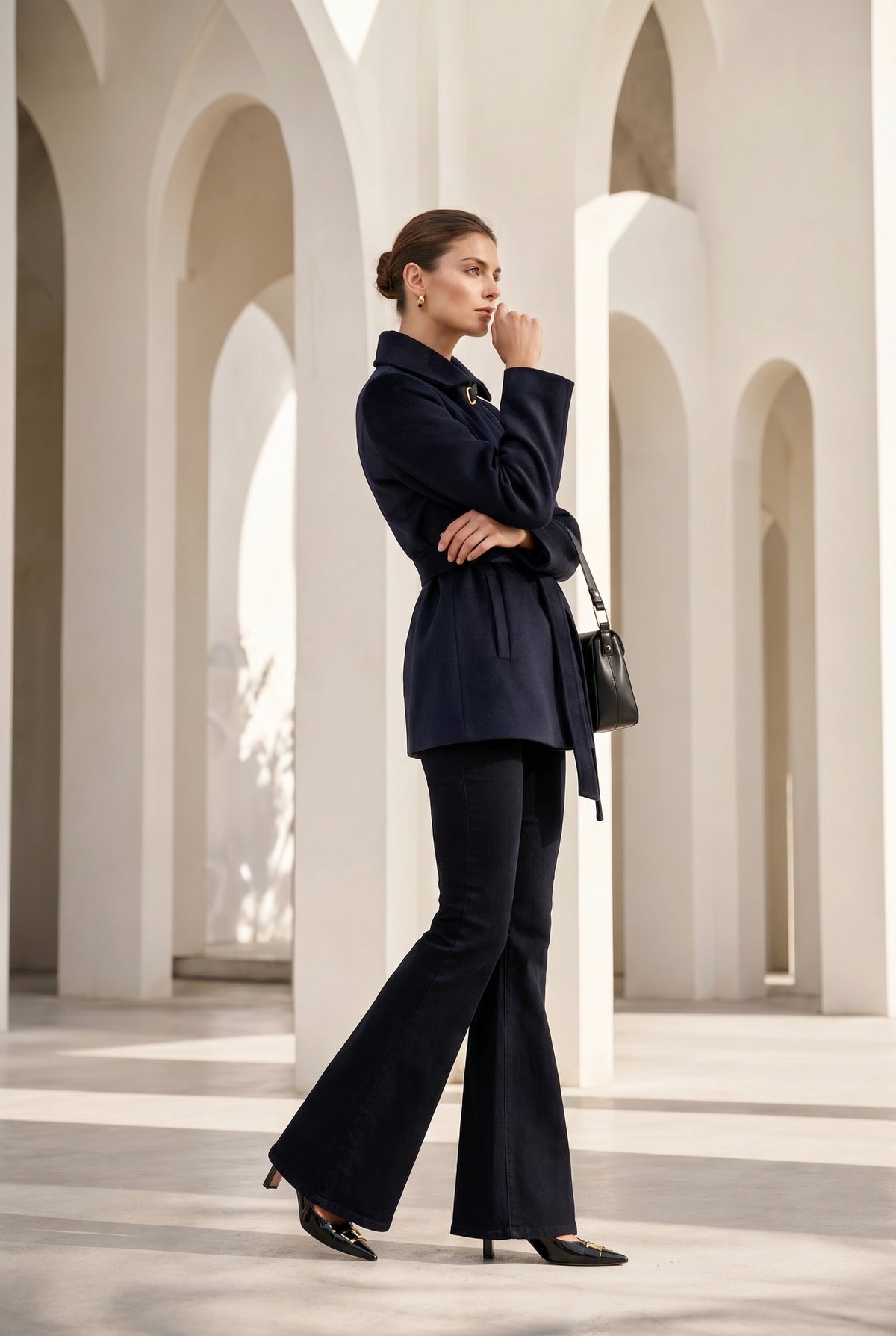 MARINA WOOL SHORT COAT