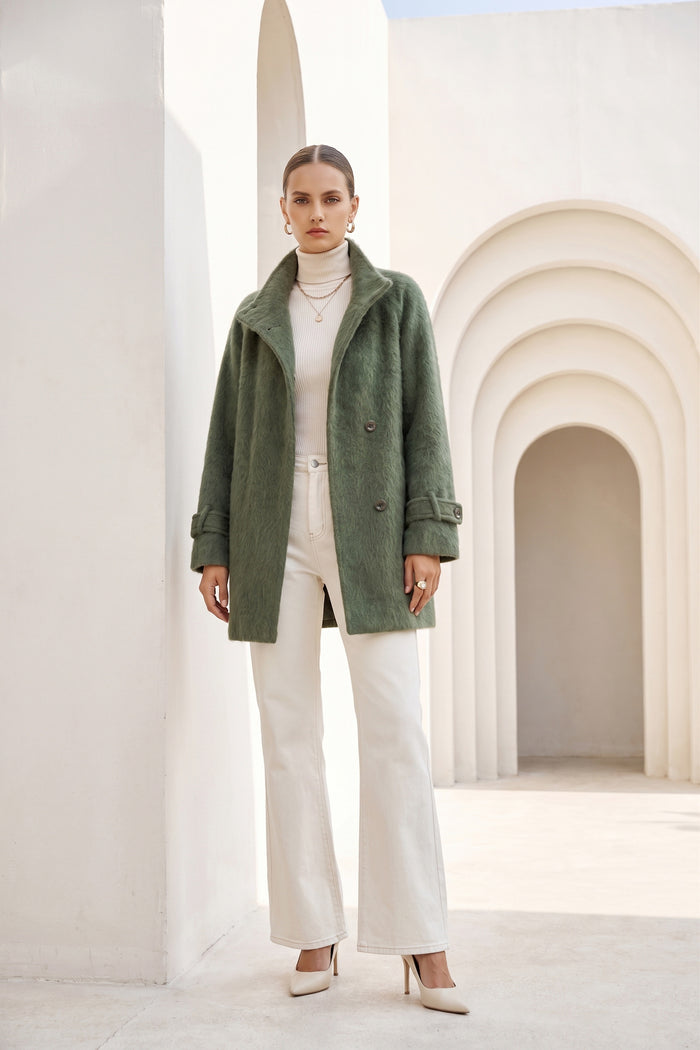 EDEN WOOL SHORT COAT