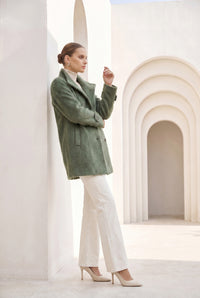 EDEN WOOL SHORT COAT
