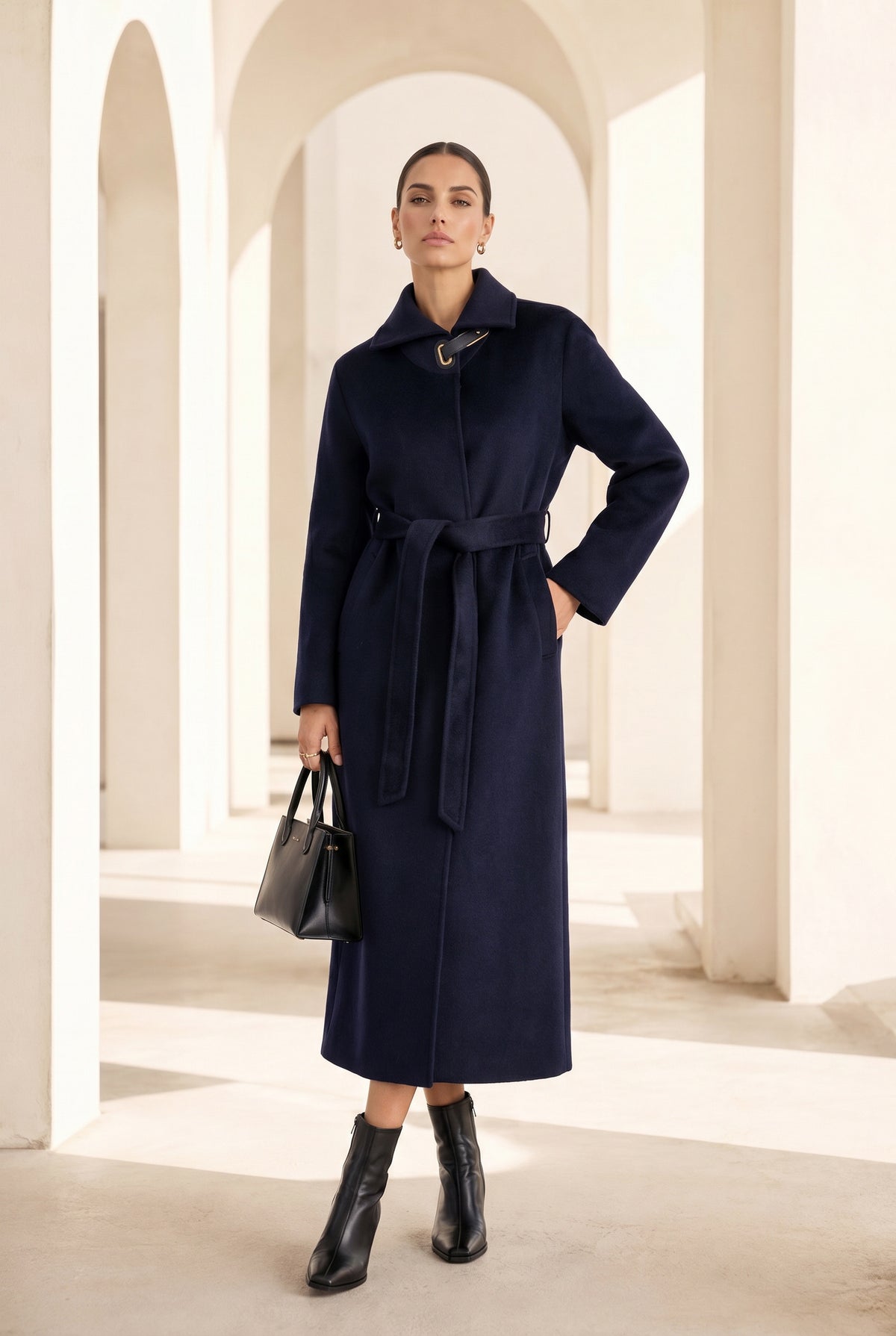 MARINA WOOL LONG COAT