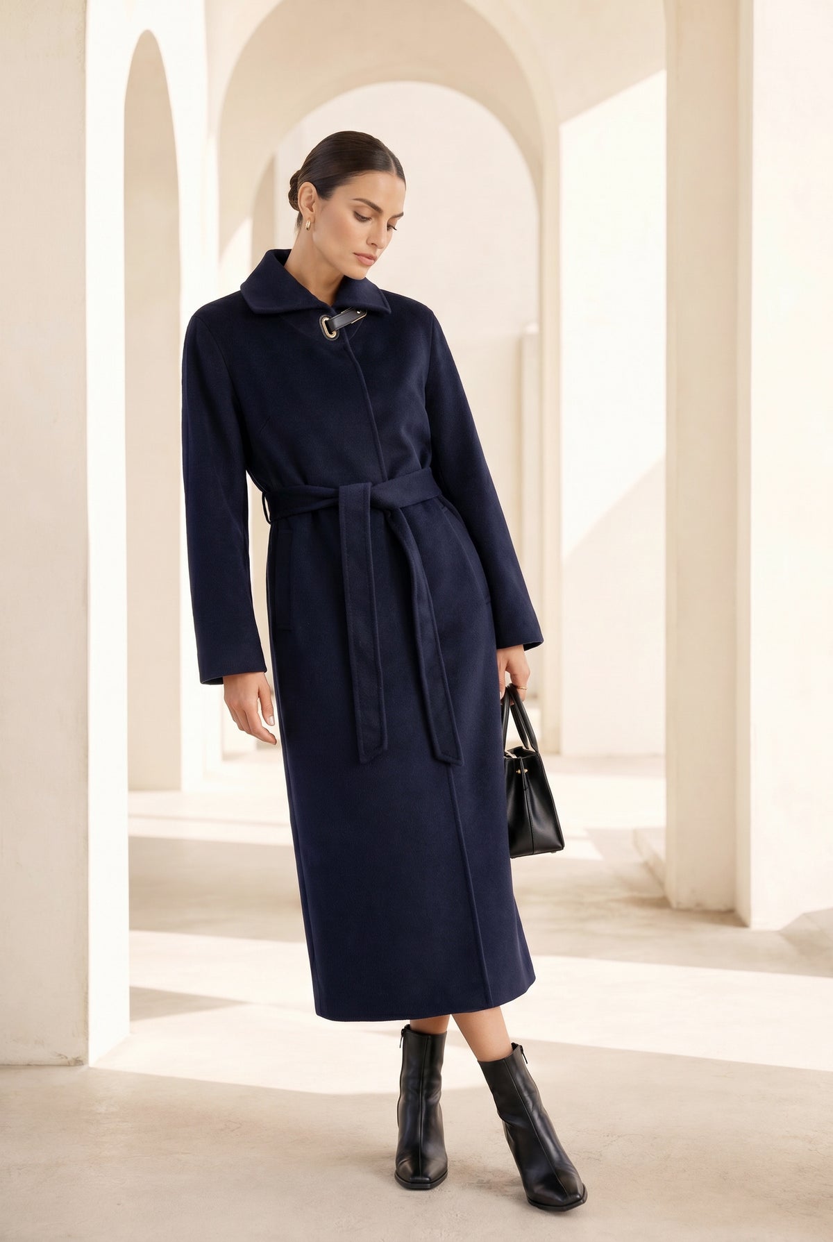 MARINA WOOL LONG COAT