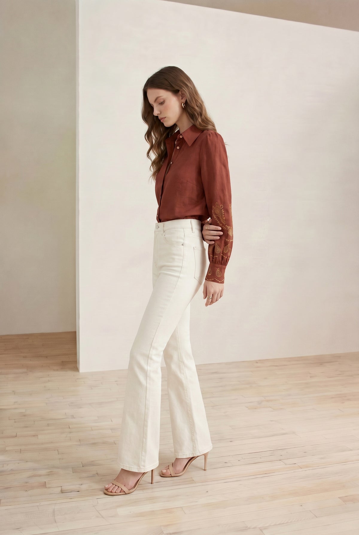 TANEYA EMBROIDERED SHIRT
