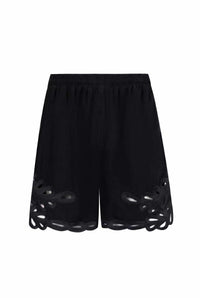 IVY EMBROIDERED SHORTS