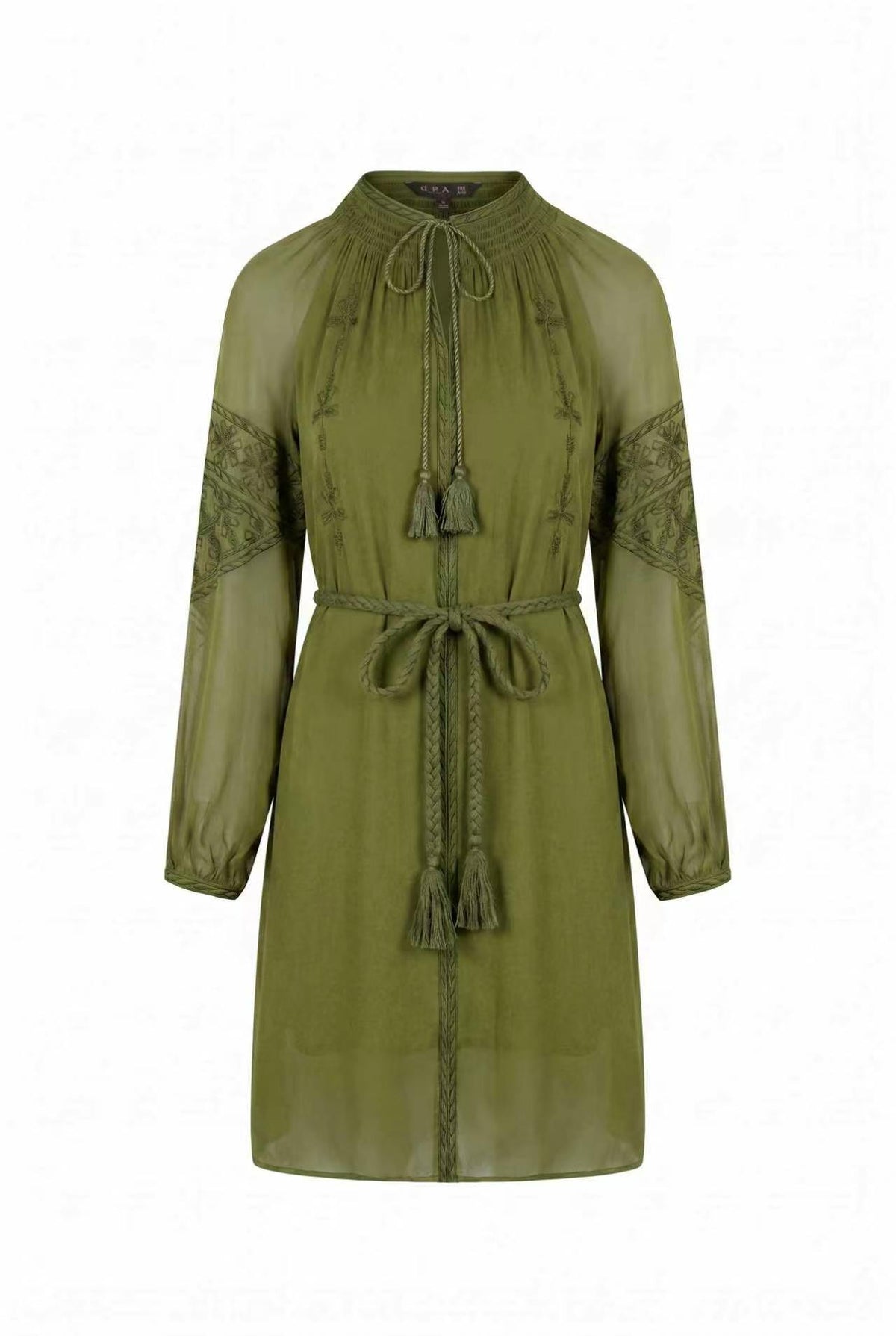 ISABELLA EMBROIDERED SHORT DRESS