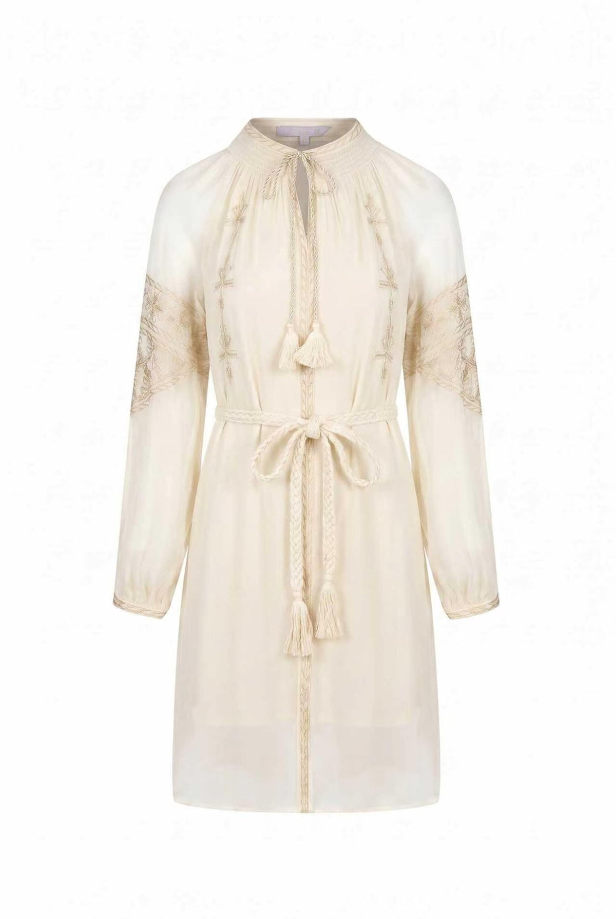 ISABELLA EMBROIDERED SHORT DRESS