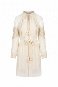 ISABELLA EMBROIDERED SHORT DRESS