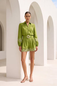 MARIBEL EMBROIDERED SHORTS
