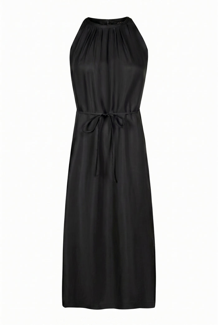 CLAUDETTE CUPRO LONG DRESS