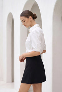 CELINE SHORT SLEEVES BLOUSE