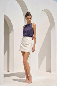 CLAUDETTE CUPRO TOP