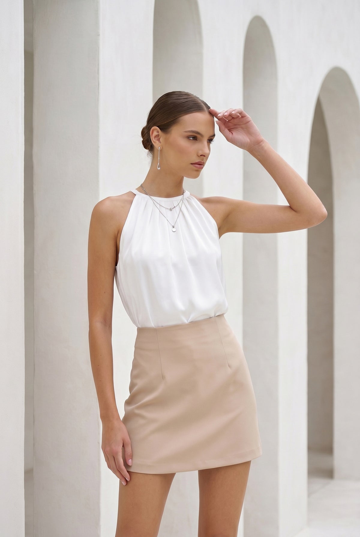 CLAUDETTE CUPRO TOP