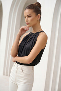 CLAUDETTE CUPRO TOP