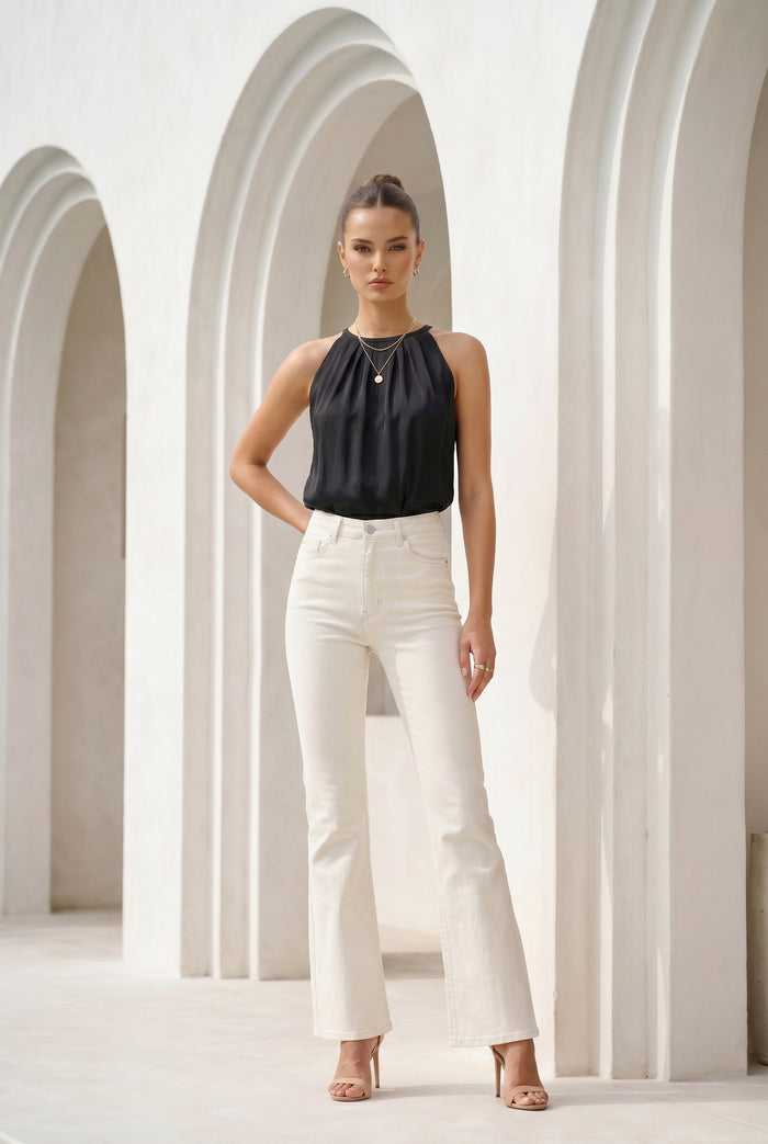 CLAUDETTE CUPRO TOP