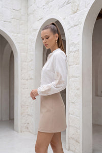 EMIE TIE BLOUSE