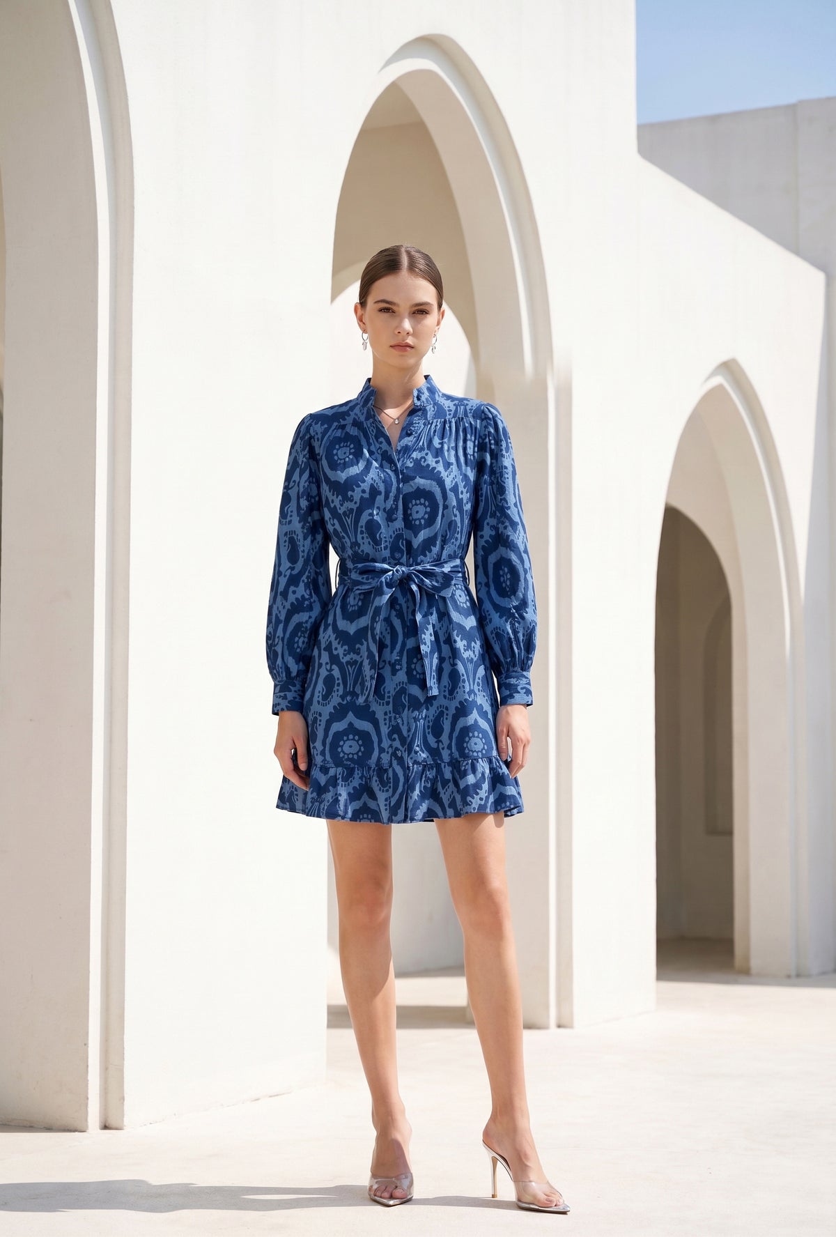 ABYSS LONG SLEEVES SHORT DRESS
