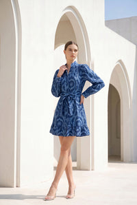 ABYSS LONG SLEEVES SHORT DRESS