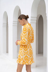 ABYSS LONG SLEEVES SHORT DRESS