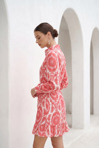 ABYSS LONG SLEEVES SHORT DRESS