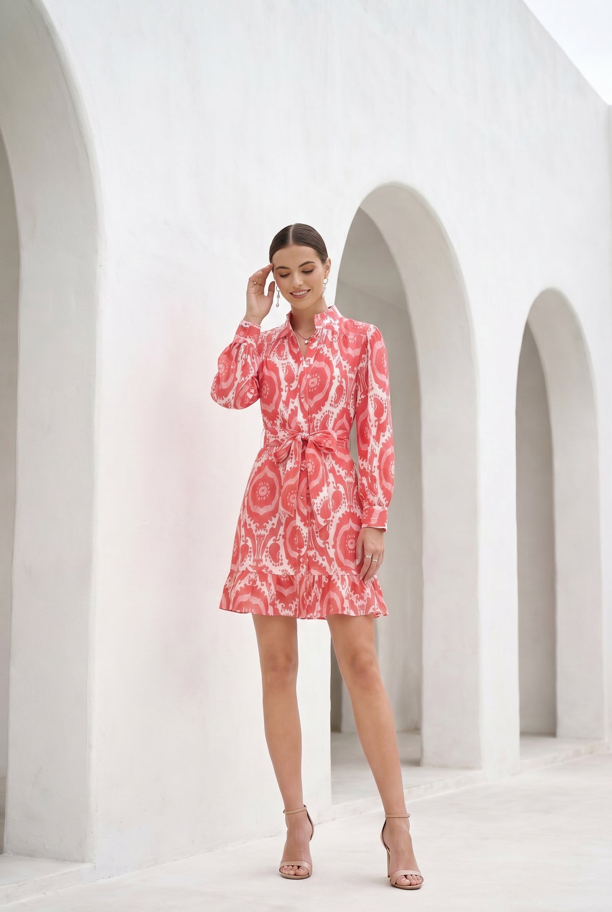 ABYSS LONG SLEEVES SHORT DRESS