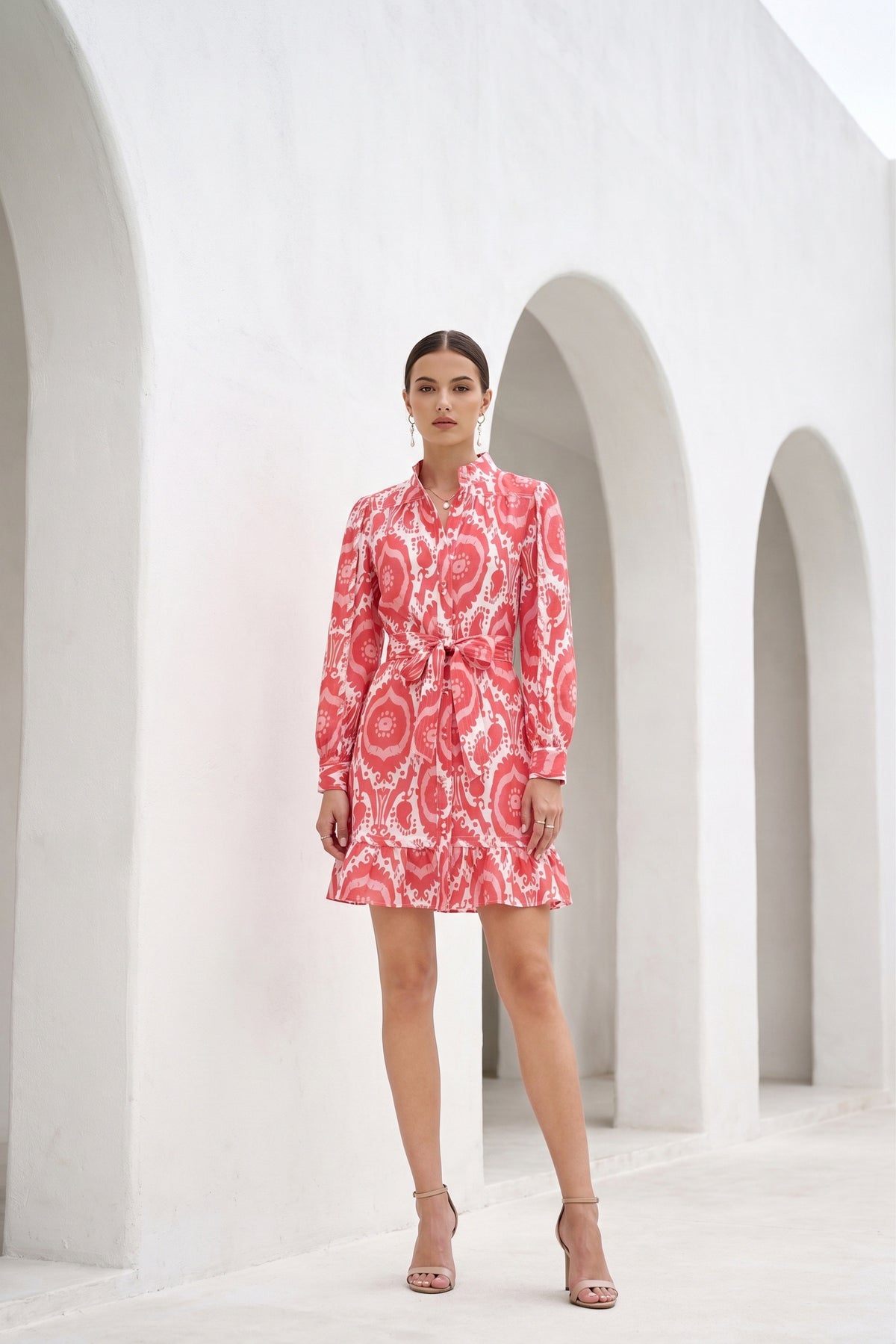 ABYSS LONG SLEEVES SHORT DRESS