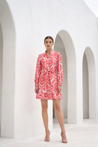 ABYSS LONG SLEEVES SHORT DRESS