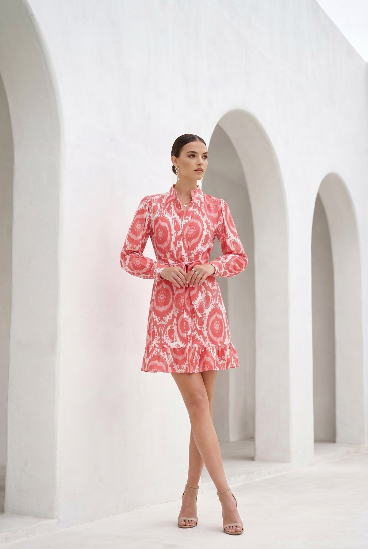 ABYSS LONG SLEEVES SHORT DRESS