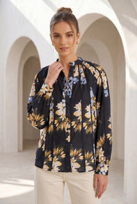 INES TENCEL BLOUSE