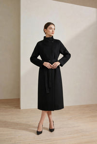 DROP SHOULDER TRENCH COAT
