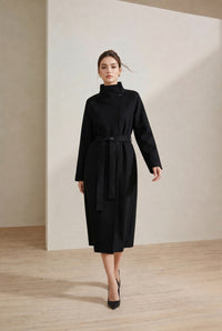 DROP SHOULDER TRENCH COAT