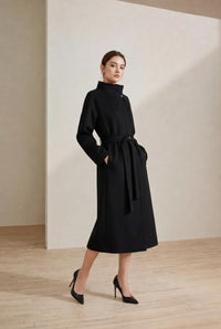 DROP SHOULDER TRENCH COAT