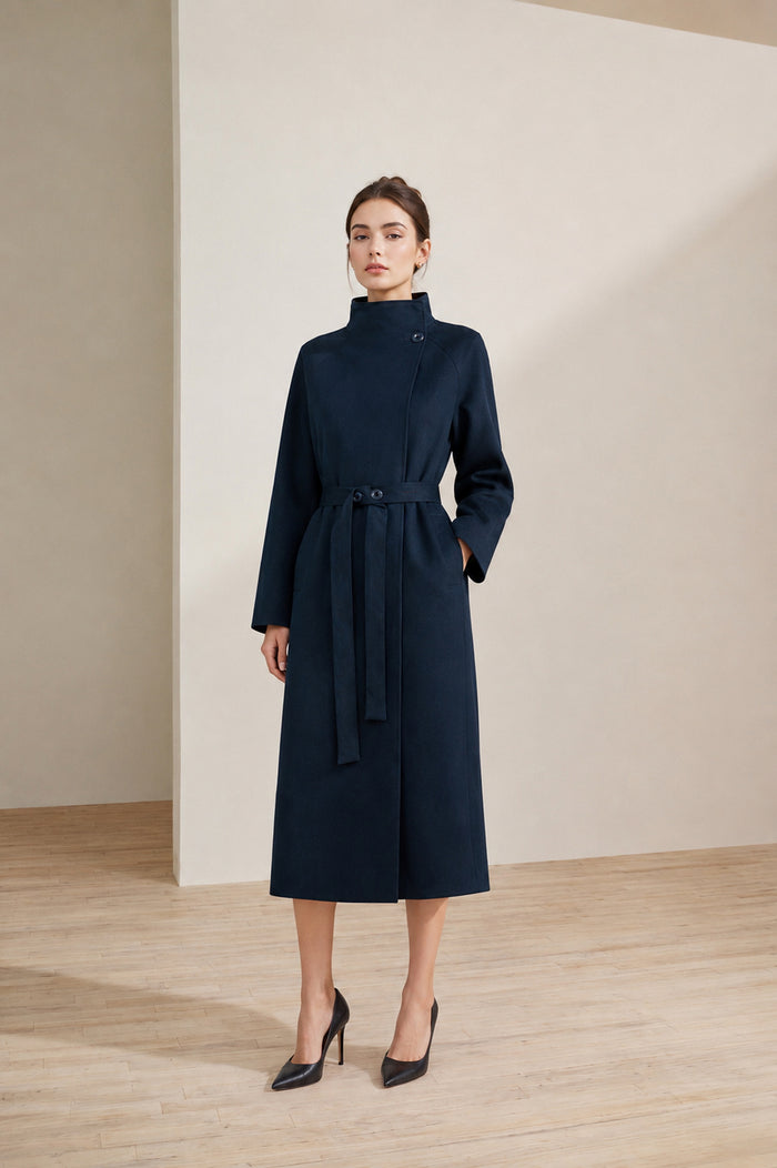 DROP SHOULDER TRENCH COAT